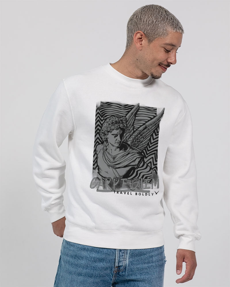 Travel Boldly Unisex Premium Crewneck Sweatshirt | Lane Seven