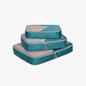 PackPal Packing Cube Set-Teal Green