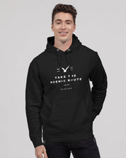 The Scenic Route Unisex Premium Pullover Hoodie | Lane Seven