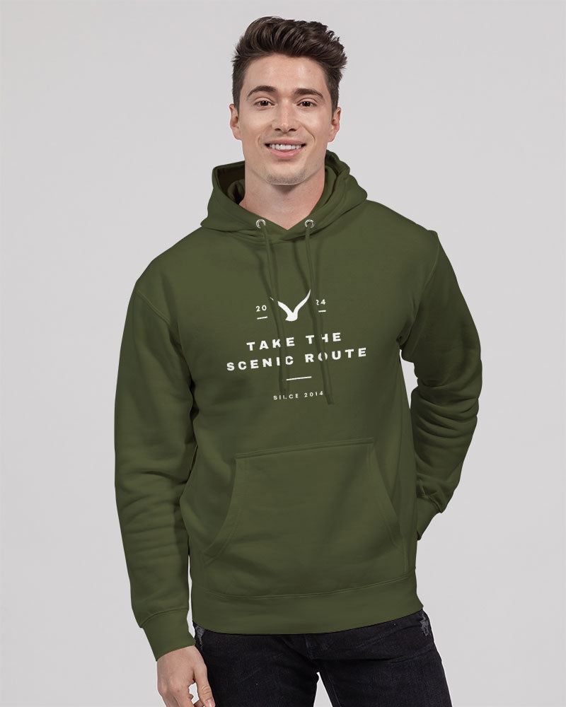 The Scenic Route Unisex Premium Pullover Hoodie | Lane Seven