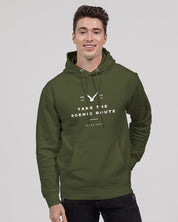 The Scenic Route Unisex Premium Pullover Hoodie | Lane Seven