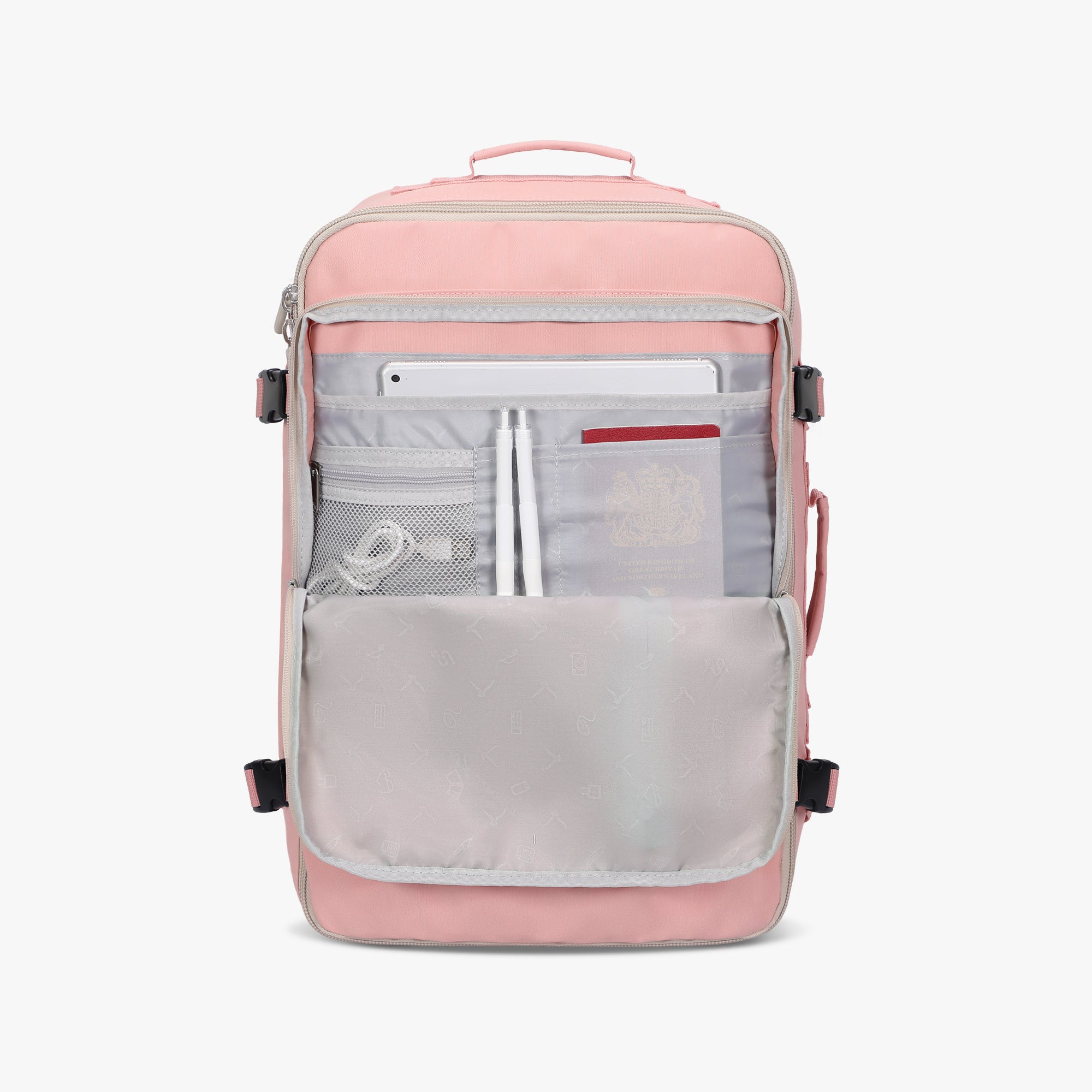 Compass 38L Carry On Backpack-Pink