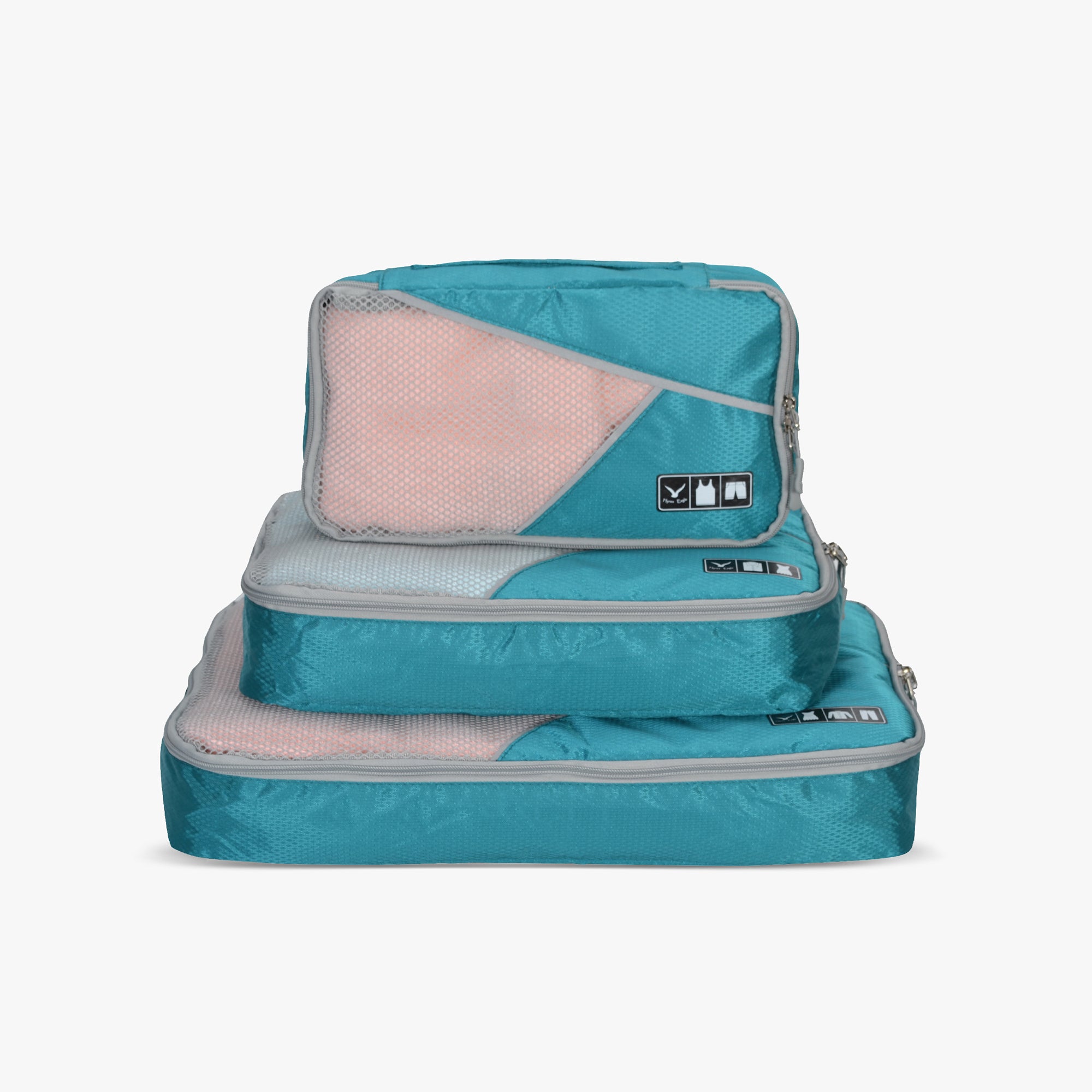 PackPal Packing Cube Set-Teal Green