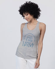 Latte & Liftoff Unisex Jersey Tank | Bella + Canvas