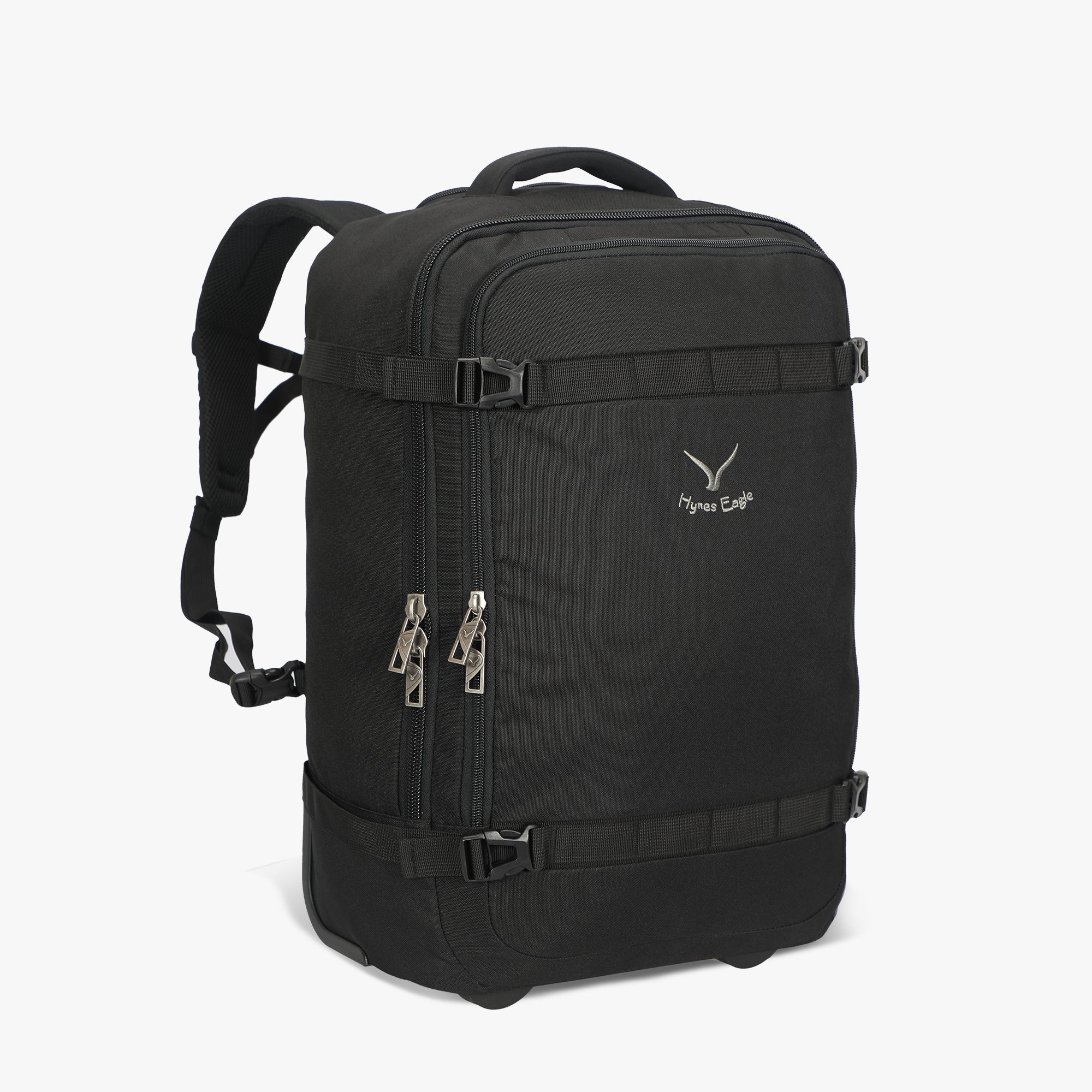 GlidePath 42L Rolling Backpack-Black