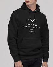 The Scenic Route Unisex Premium Pullover Hoodie | Lane Seven