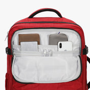 Voyager 44L Expandable Travel Backpack x PackPal Cube Set-Red