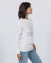 Latte & Liftoff Unisex Long Sleeve Tee | Lane Seven