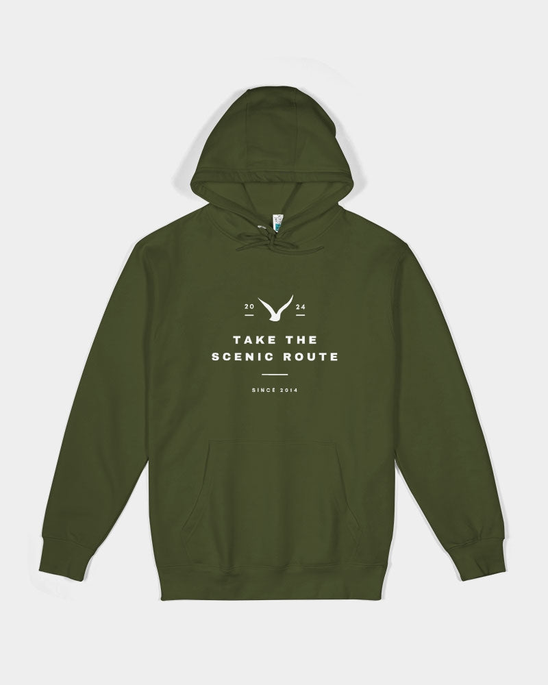 The Scenic Route Unisex Premium Pullover Hoodie | Lane Seven