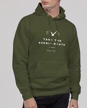 The Scenic Route Unisex Premium Pullover Hoodie | Lane Seven