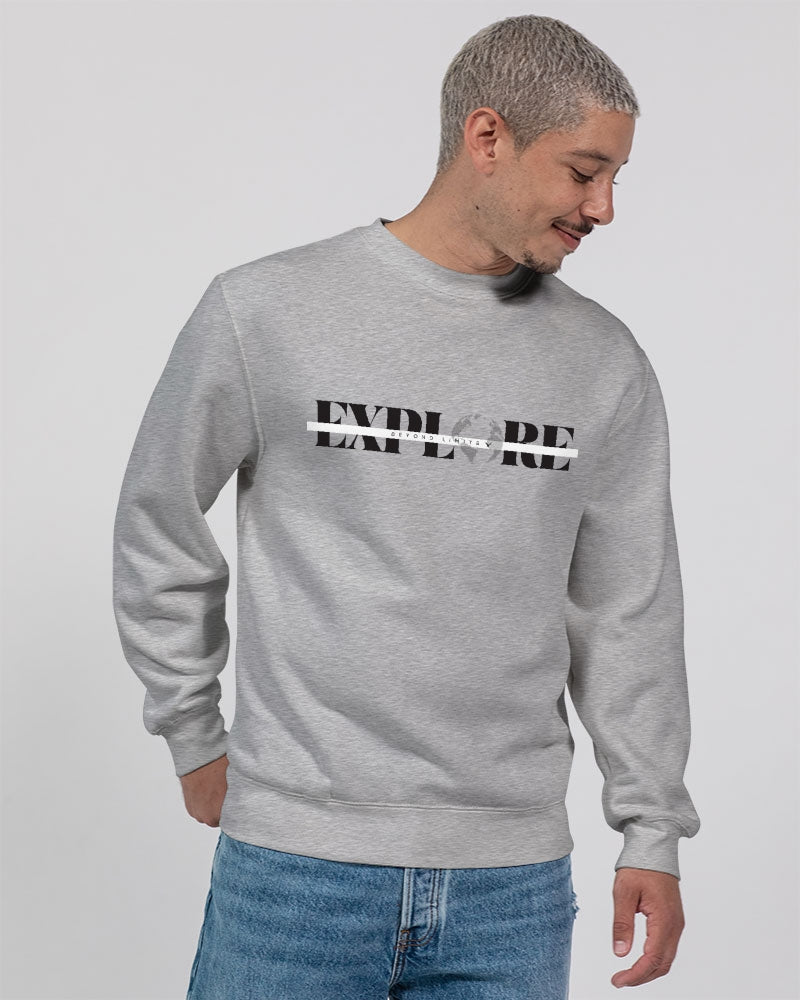 Explore Unisex Premium Crewneck Sweatshirt | Lane Seven