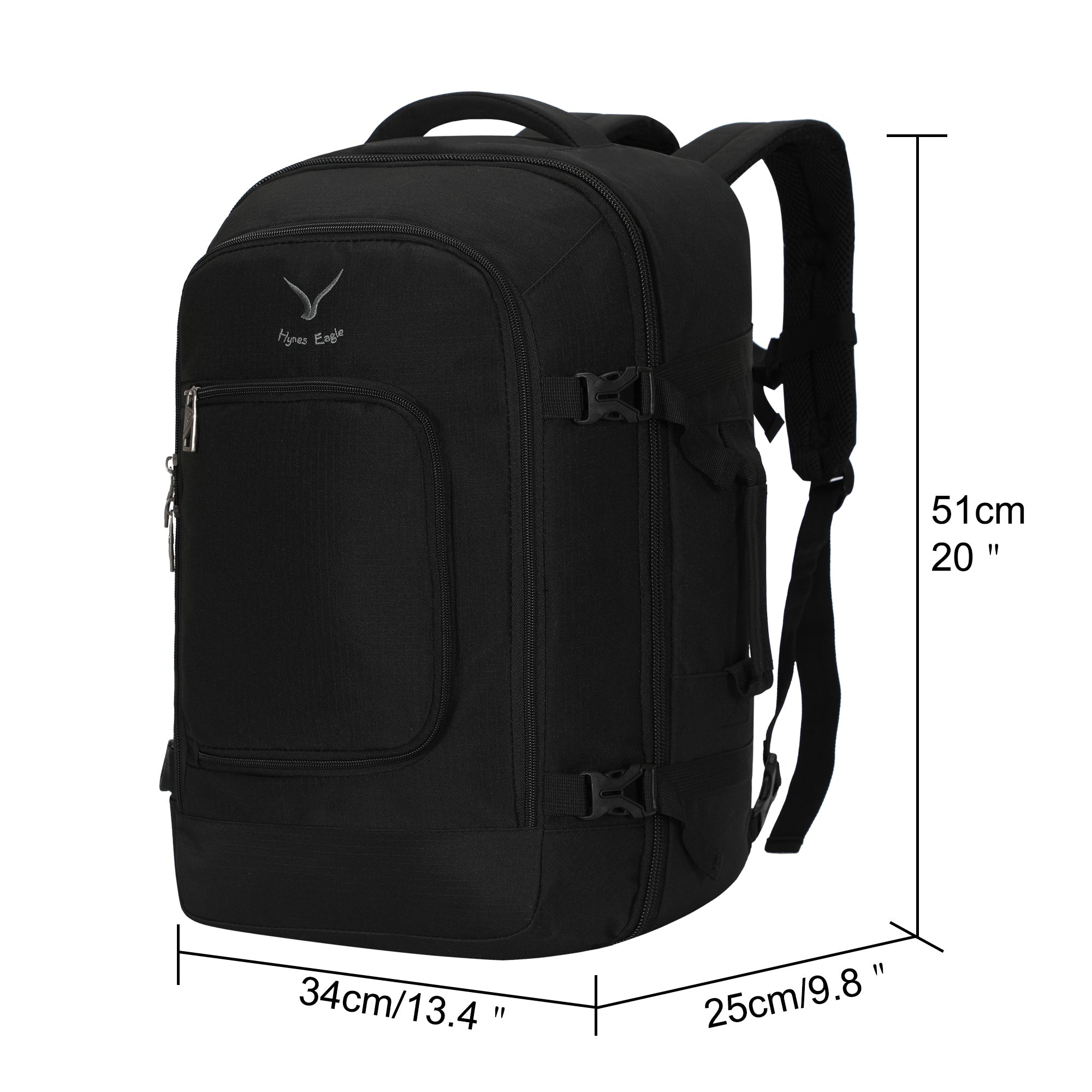 Hynes Eagle 40L Carry on Backpack